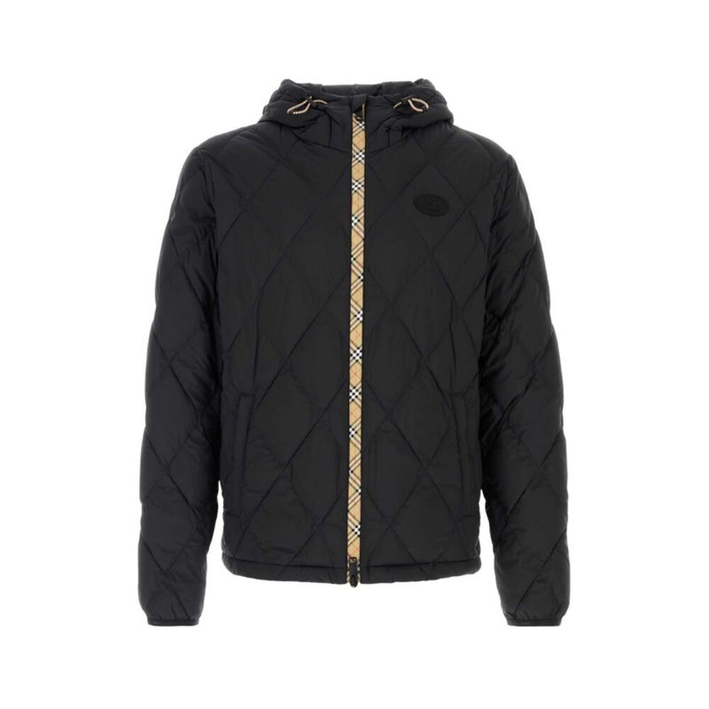 Burberry Men Black Nylon Acresford Jacket